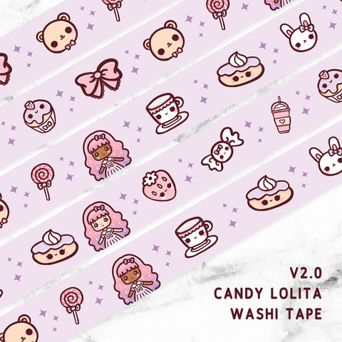 GUMMY BEARS THEMED WASHI TAPE - WT091