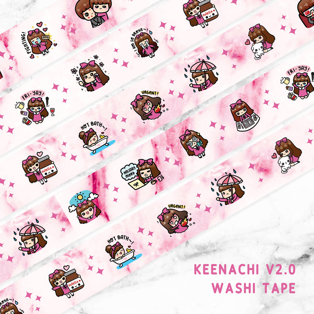 MARBLE KEENACHI WASHI TAPE - WT079 - 15mm