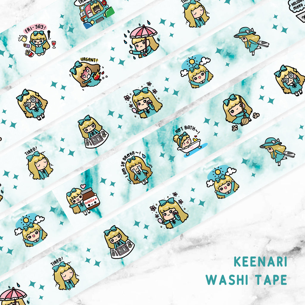 MARBLE KEENARI WASHI TAPE - WT081 - 15mm