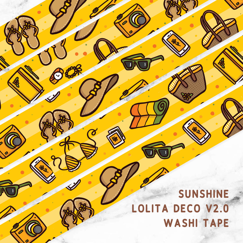 SUNSHINE LOLITA DECO WASHI TAPE - 15mm