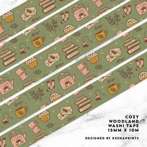 STRAWBERRY DECO LOLITA GOLD FOILED WASHI TAPE - WT066