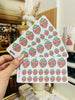 STRAWBERRY CHOCO PLANNER STICKER | A035