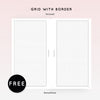 GRID WITH BORDER PLANNER PRINTABLE INSERT FREE PRINTABLE