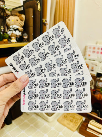 OOPS KEENACHI PLANNER STICKER | A751