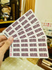 RELAX PLANNER STICKER | A599
