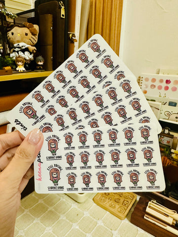 OOPS KEENACHI PLANNER STICKER | A751