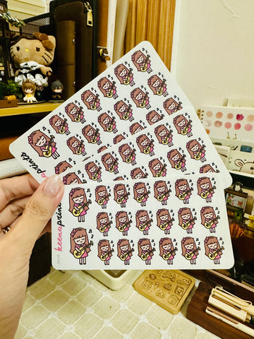 OOPS KEENACHI PLANNER STICKER | A751