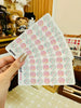 DAINTY CIRCLES PLANNER STICKER | A726