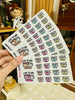 TIME TO WAX PLANNER STICKER | A915