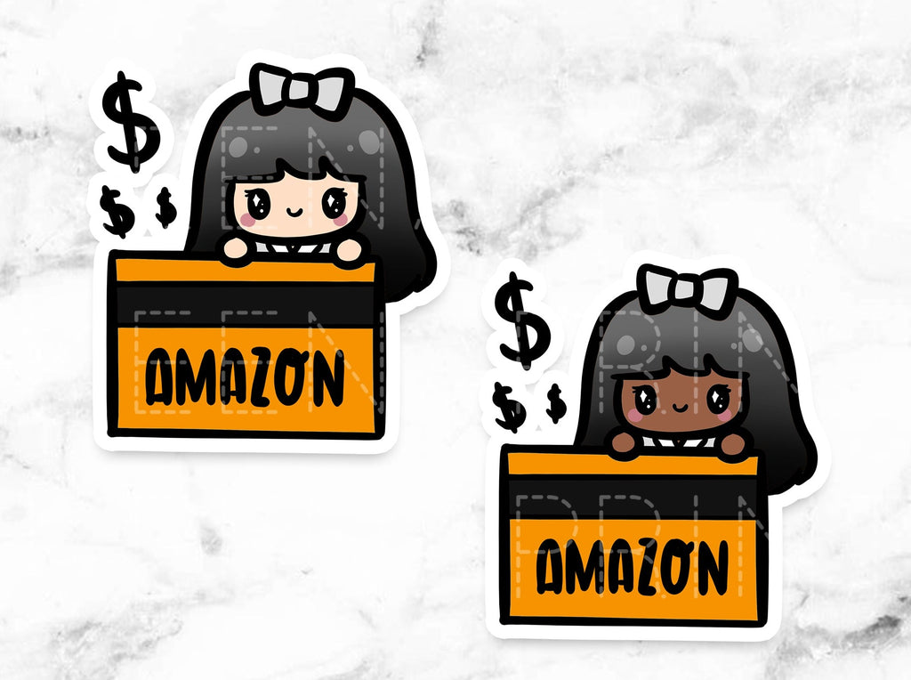 AMAZON CARD STICKERS & CLIP ART | KEENA GIRLS