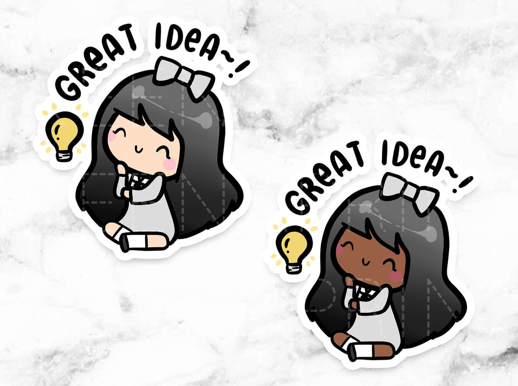 GREAT IDEA STICKERS & CLIP ART | KEENA GIRLS