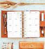 PP001 | WEEK ON 2 PAGES WEEKLY UNDATED PLANNER PRINTABLE INSERT