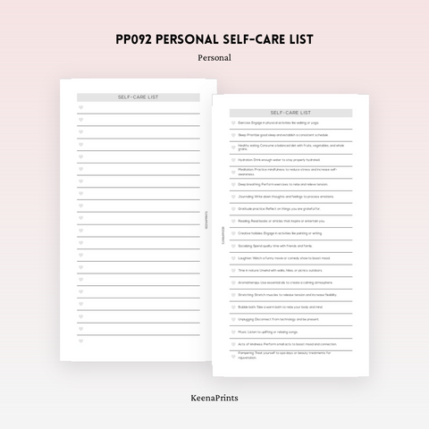 PP106 | COUPON CODES PLANNER PRINTABLE INSERT