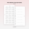 PP174 | 2024 SEP - DEC MONTHLY, WEEKLY AND DAILY TRACKER PLANNER PRINTABLE INSERT FREE PRINTABLE