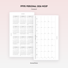 PP195 | 2026 MONTHLY, WEEKLY AND DAILY TRACKER PLANNER PRINTABLE INSERT