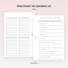 PP200 | THE CONJURING LIST PLANNER PRINTABLE INSERT - FREE PRINTABLE