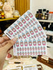 KEENACHI SICK PLANNER STICKER | A092