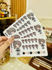 TAEKWONDO GIRL CHIBI PLANNER STICKER | A230