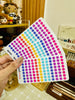 BRIGHT DOTS PLANNER STICKER | A250