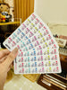 BICYCLE PLANNER STICKER | A194