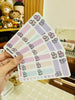 LLAMA BLANKS PLANNER STICKER | A276