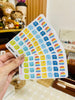 WEATHER PLANNER STICKER | A278