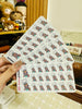 KEENAMI BAKING PLANNER STICKER | A407