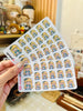 KEENARI WASHING DISHES PLANNER STICKER | A124