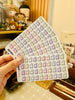 TEA BAGS PLANNER STICKER | A138