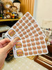 BURGER PLANNER STICKER | A172