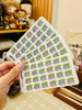 WALLET PLANNER STICKER | A175
