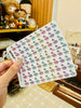 HAIRCOLOR PLANNER STICKER | A179