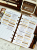 PP181 | GRATITUDE LIST CHECKLIST PLANNER PRINTABLE INSERT