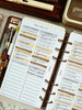 PP181 | GRATITUDE LIST CHECKLIST PLANNER PRINTABLE INSERT