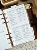 PP180 | PARTY EVENT PREP CHECKLIST PLANNER PRINTABLE INSERT