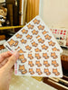 HACHI FOX PLANNER STICKER | A462