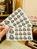 KEENACHI SPA DAY PLANNER STICKER | A476