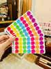 COLORFUL DROPS PLANNER STICKER | A482