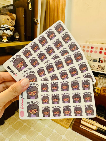 KEENAMI YOU CAN DO IT PLANNER STICKER | A469