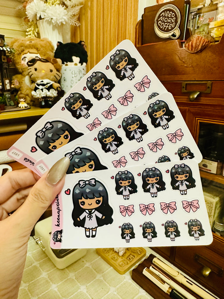 CHIBI STICKERS & CLIP ART | KEENA GIRLS