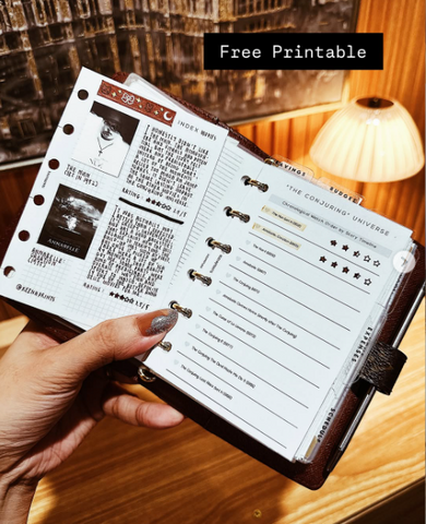 PP178 | SIMPLE WEEK ON 2 PAGES WEEKLY UNDATED PLANNER PRINTABLE INSERT