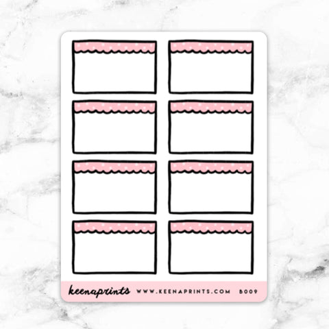 NEUTRAL SCRIPT TABS STICKERS FUNCTIONAL