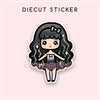 GOTHIC LOLITA OHLALA DIECUT VINYL STICKER - DC065