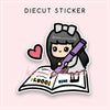 JOURNAL LOLA DIECUT VINYL STICKER - DC067