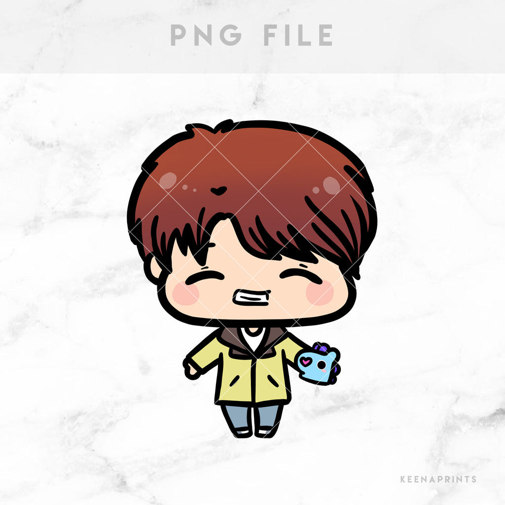 BTS Drawing K-pop Desktop, wings, hat, hand, chibi png | PNGWing