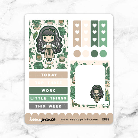 WEEKLY SPENDING LABEL FULL BOX STICKERS - B002