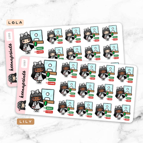 TO BUY OR TO SAVE STICKERS & CLIP ART | KEENA GIRLS