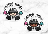 COFFEE TIME STICKERS & CLIP ART | KEENA GIRLS
