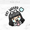 GET WAXED STICKERS & CLIP ART | KEENA GIRLS