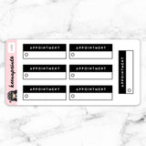 APPOINTMENT LABELS STICKERS - L401